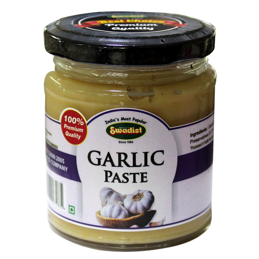 Garlic Paste Glass Round Bottle 700 GM