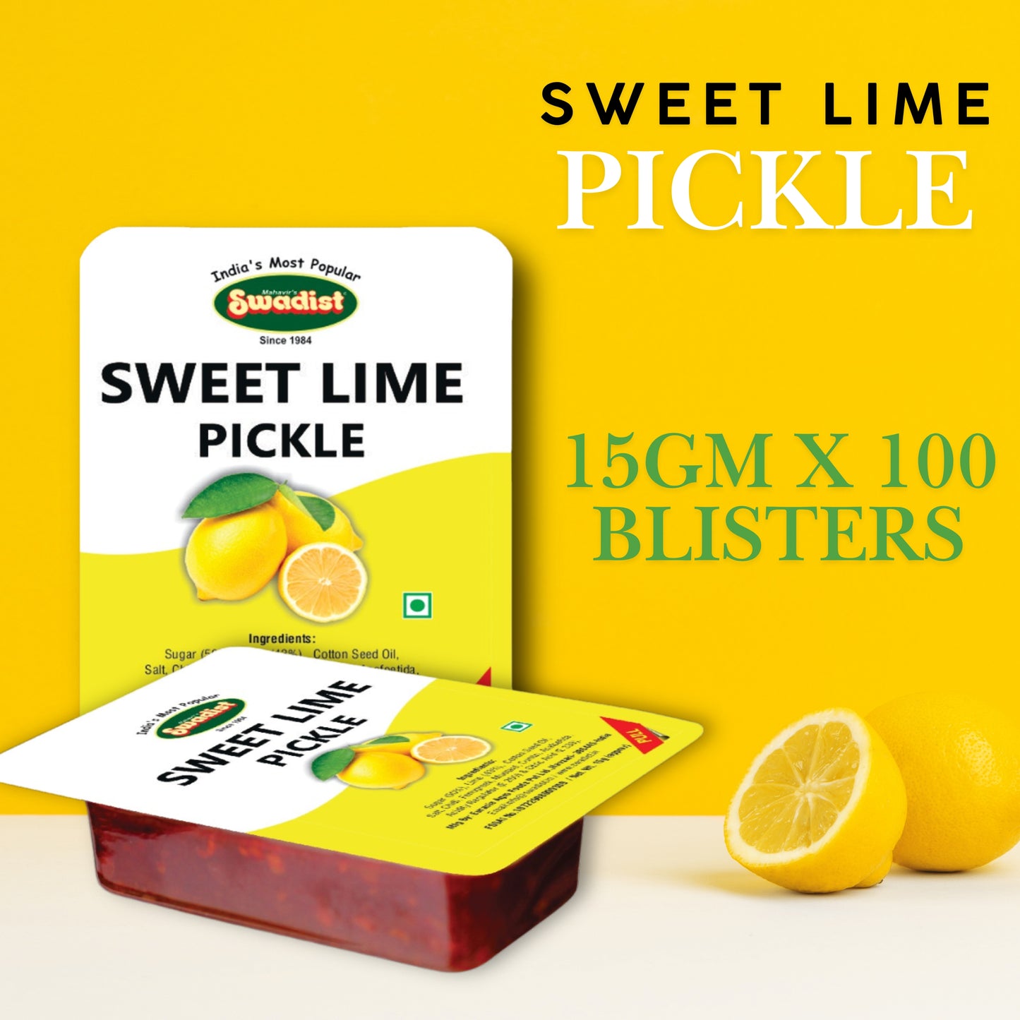 Swadist Sweet Lime Pickle