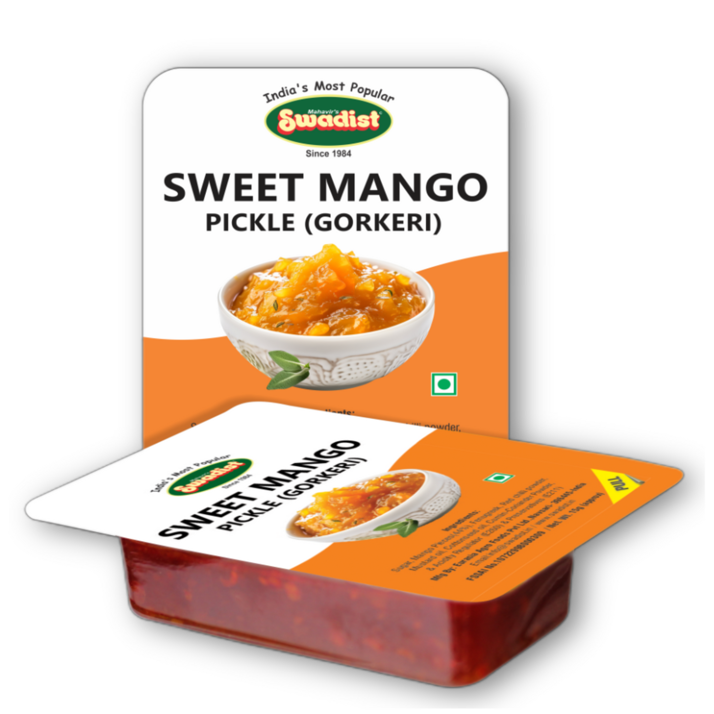 Sweet Mango Pickle (Gorkeri) 15gmX100 Bliters