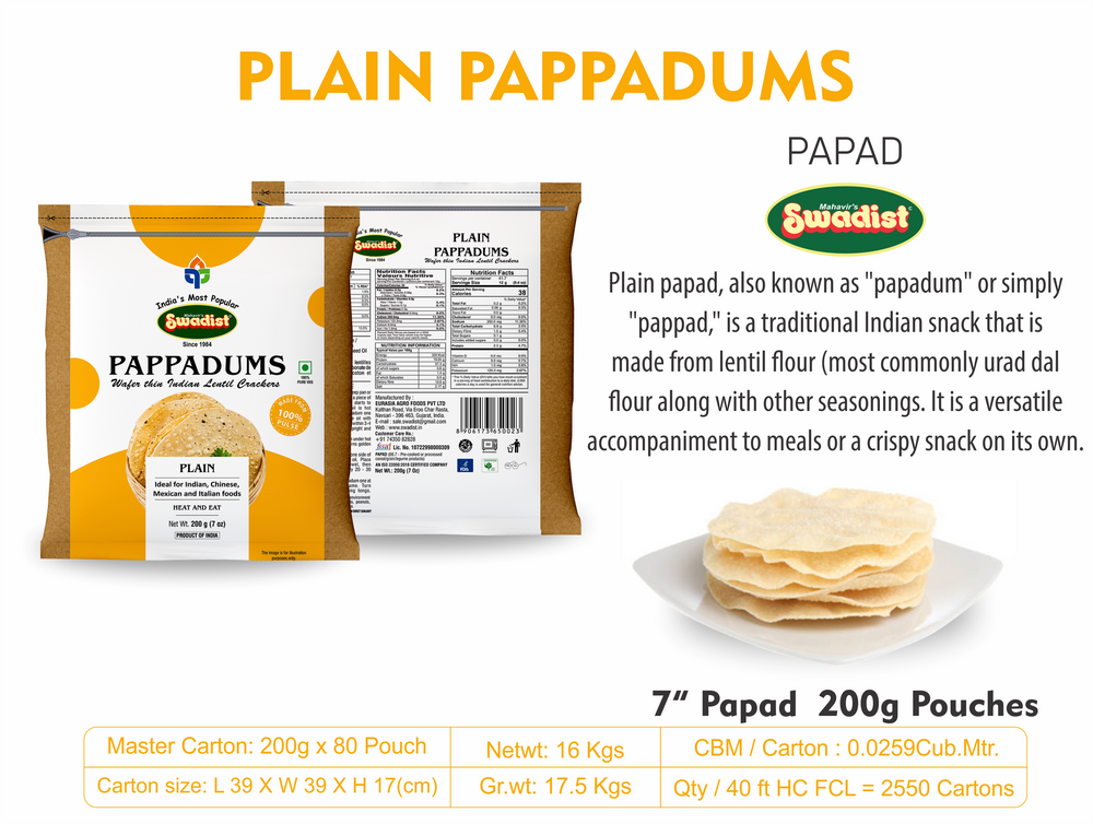 Papad 200g 7